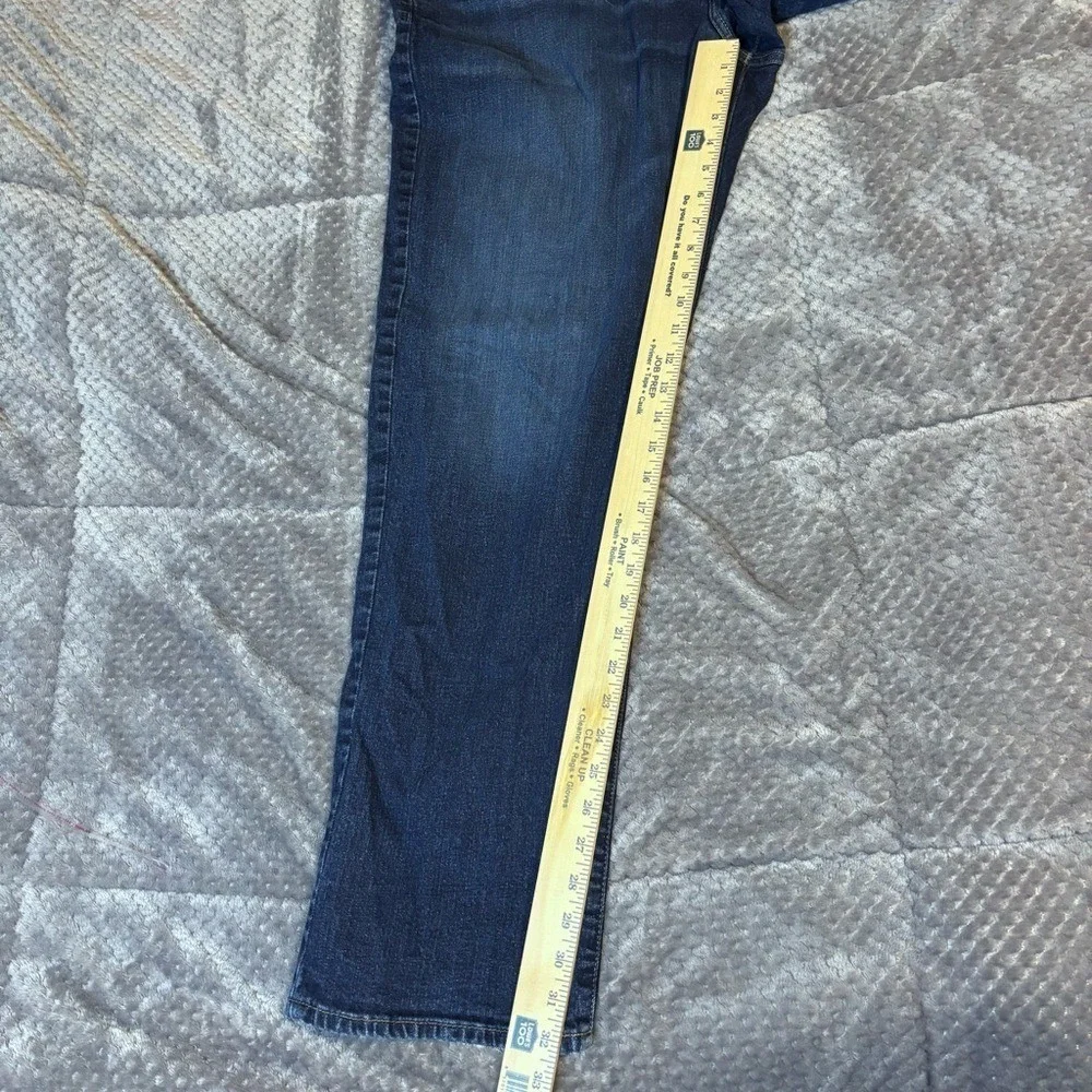 Lucky Brand 363 Straight Jeans Mens Dark‎ Wash Denim Size 42x32 - Picture 4 of 8